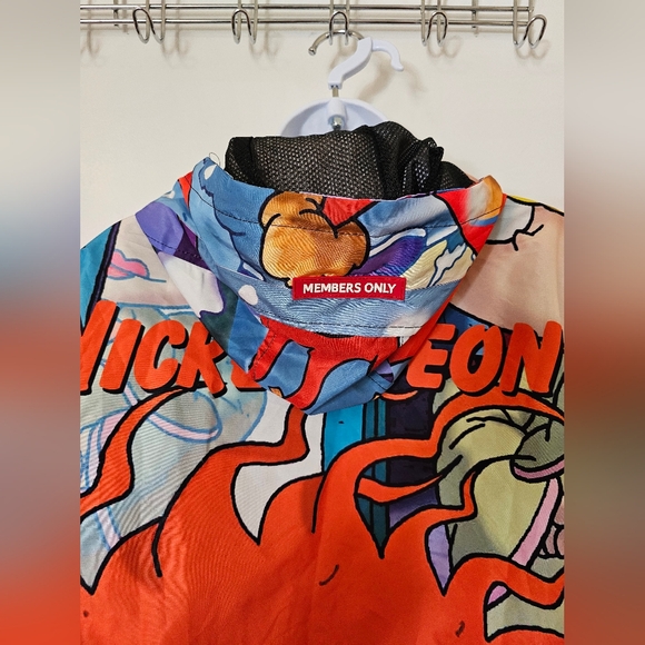 Members Only x Nickelodeon Rugrats Size XL Windbreaker Angelica Chucky Tommy - Picture 13 of 13
